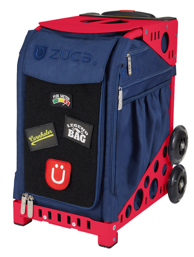 Cornhole Sport Navy - red