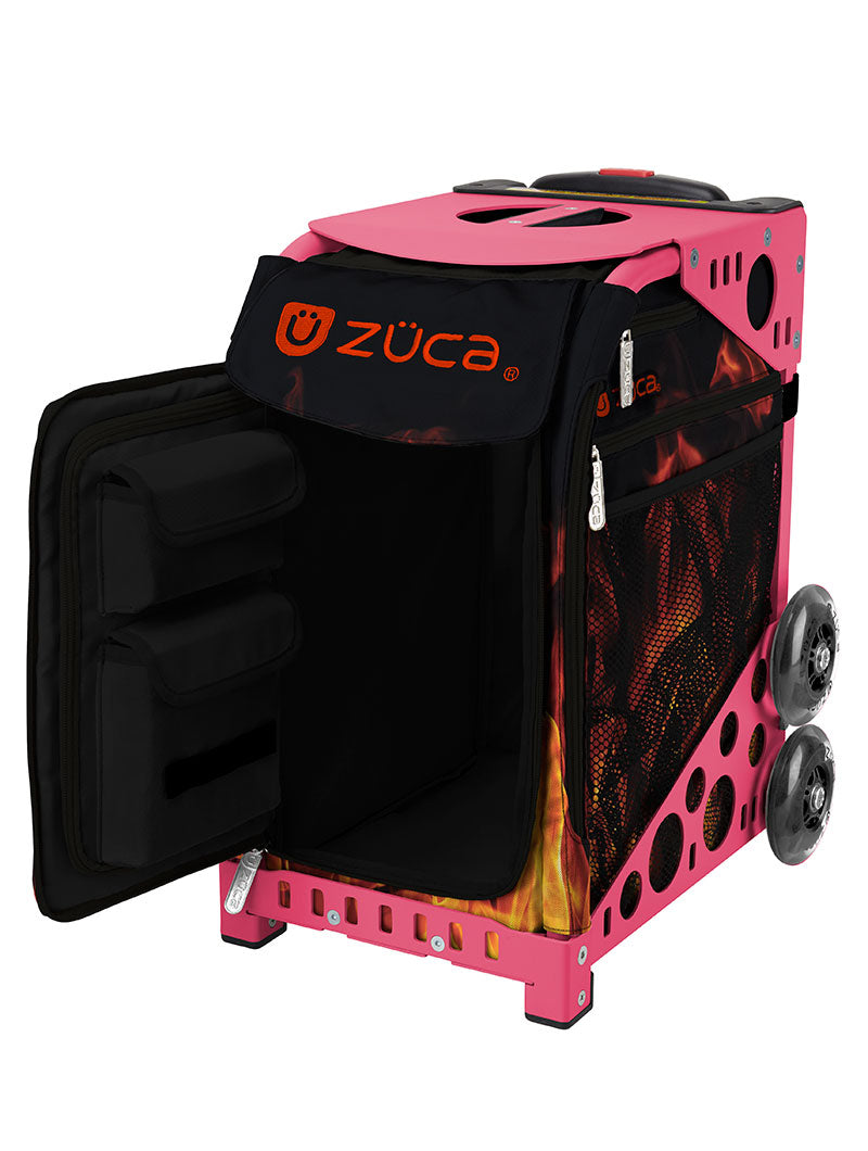 Blaze Sport - Pink_frame_flashing_wheels