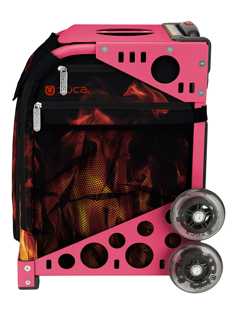 Blaze Sport - Pink_frame_flashing_wheels