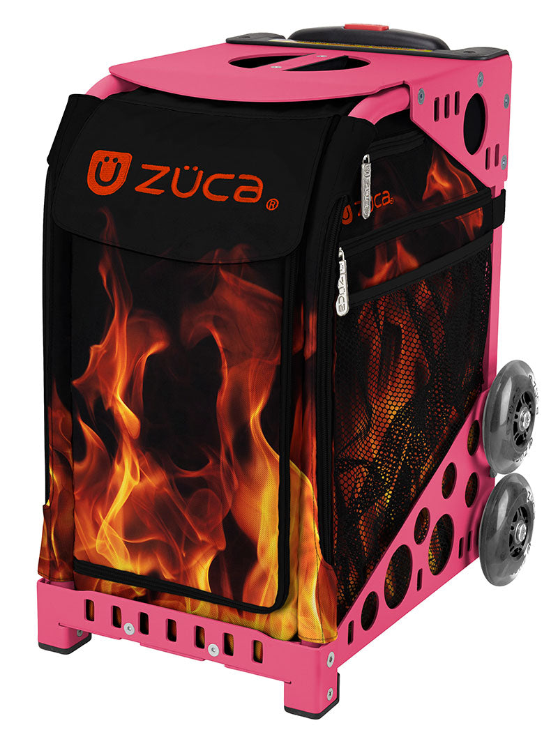 Blaze Sport - Pink_frame_flashing_wheels