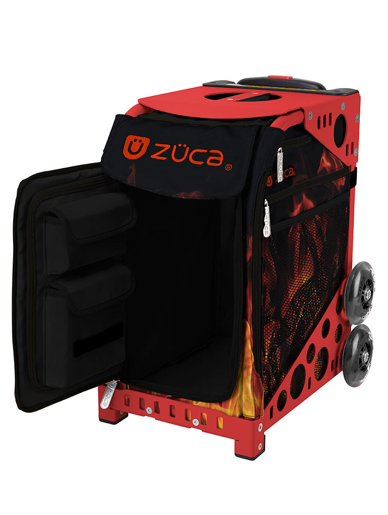 Blaze Sport - Red_frame_flashing_wheels