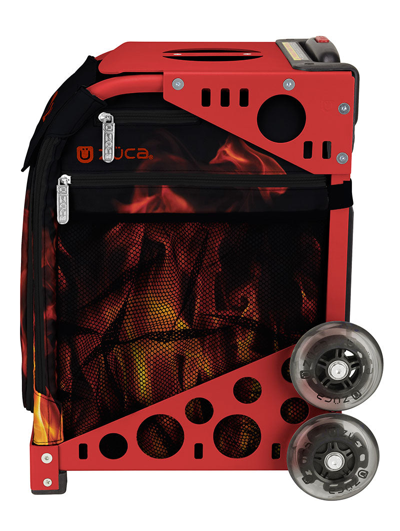 Blaze Sport - Red_frame_flashing_wheels