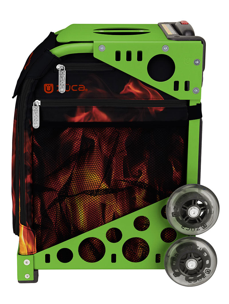 Blaze Sport - Green_frame_flashing_wheels