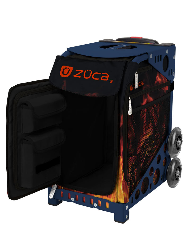 Blaze Sport - Navy_frame_flashing_wheels