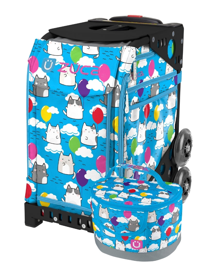 Aero Kitties Sport + Lunchbox - Black_frame_non-flashing_wheels