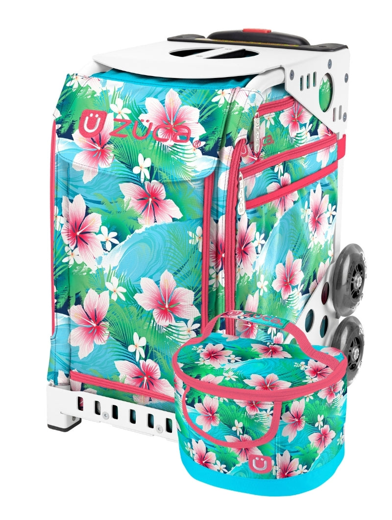 Blue Bayou Sport + Lunchbox - White_frame_flashing_wheels