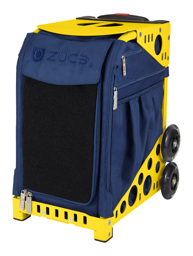 Cornhole Sport Navy - yellow