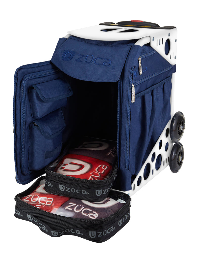 Cornhole Sport Navy - white