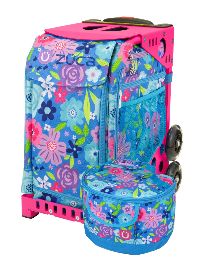 Floral Breeze Sport + Lunchbox - Pink_frame_flashing_wheels