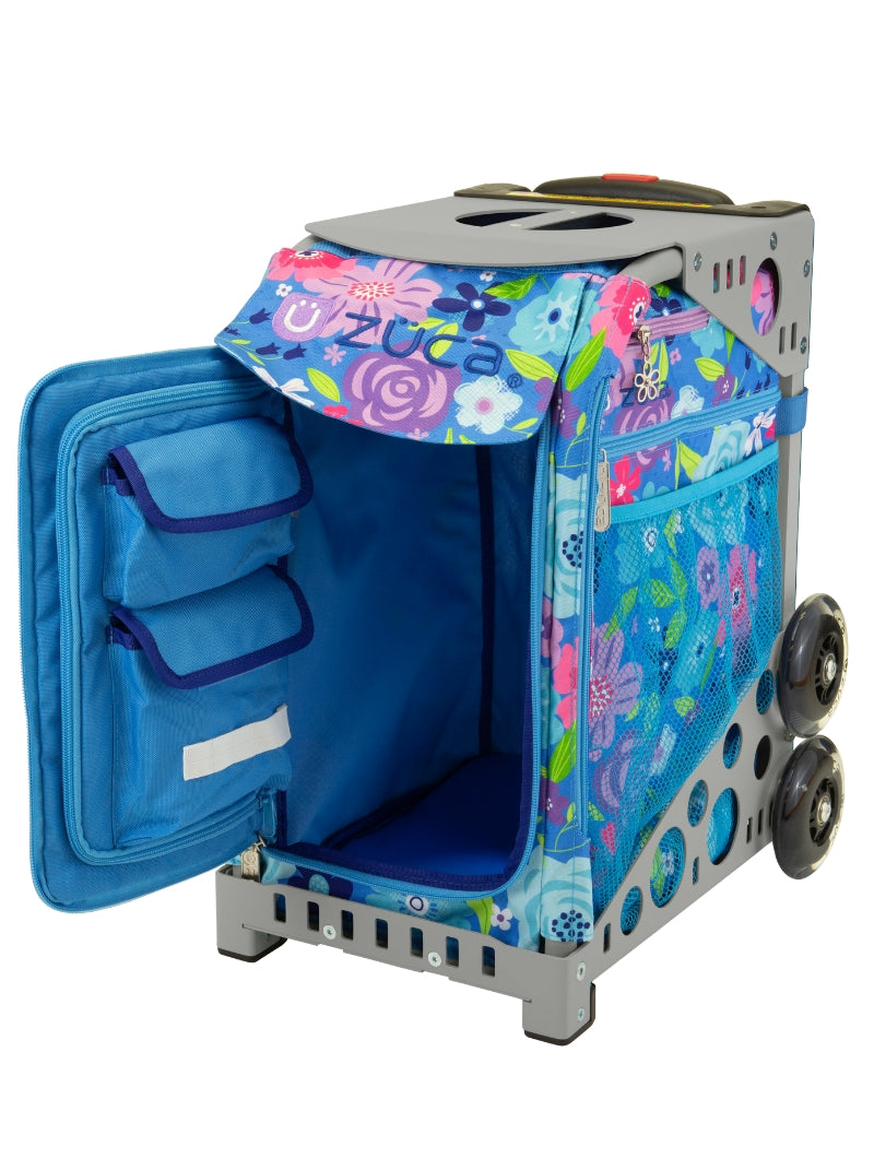 Floral Breeze Sport + Lunchbox - Gray_frame_flashing_wheels