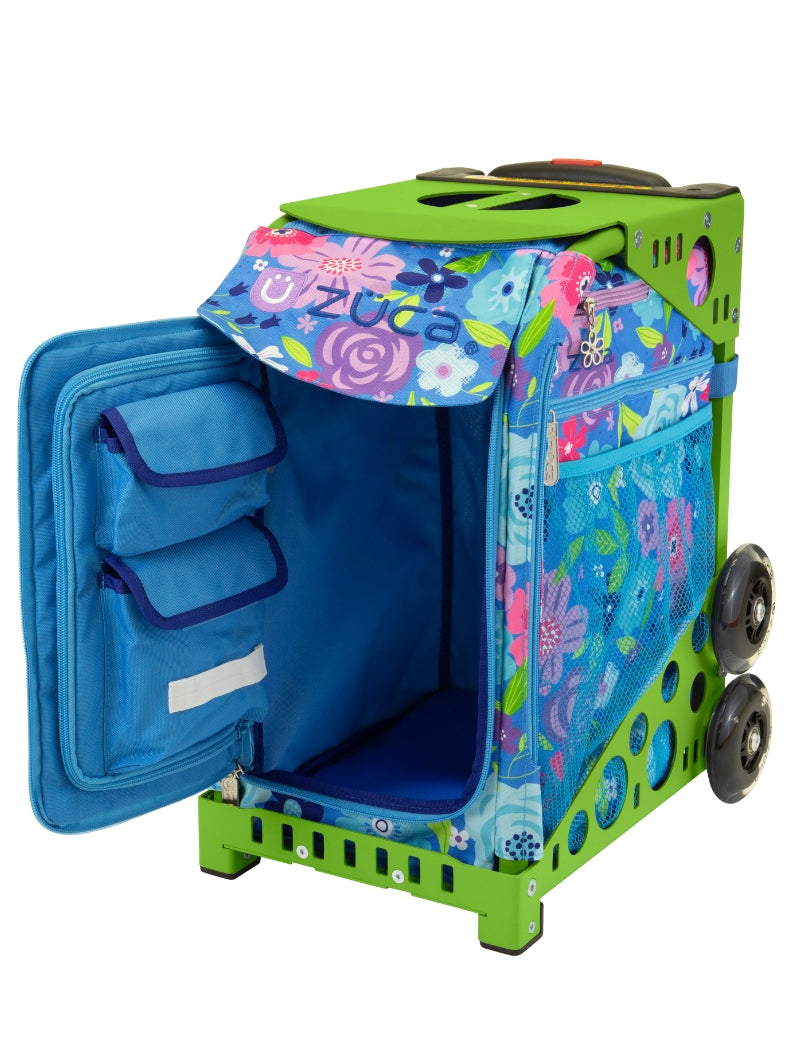 Floral Breeze Sport + Lunchbox - Green_frame_flashing_wheels