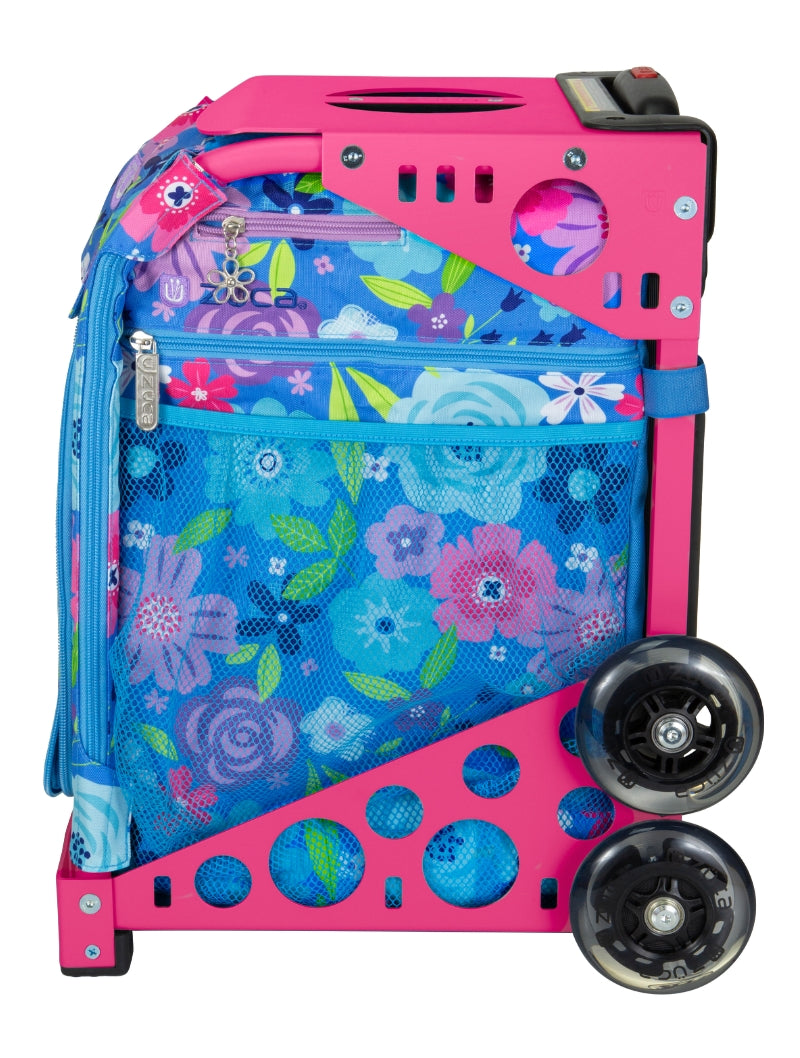 Floral Breeze Sport + Lunchbox - Pink_frame_flashing_wheels