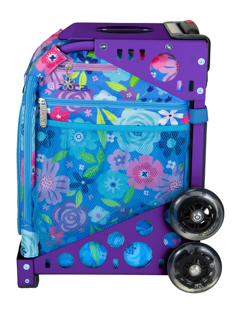 Floral Breeze Sport + Lunchbox - Purple_frame_flashing_wheels