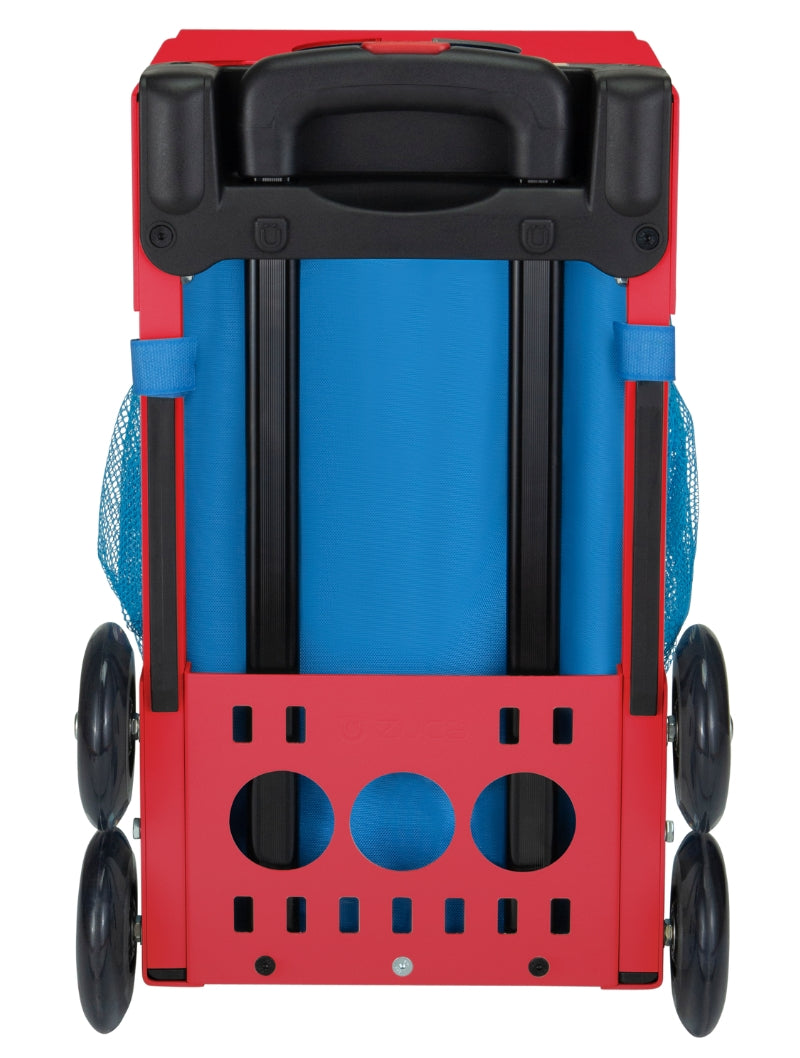 Floral Breeze Sport + Lunchbox - Red_frame_flashing_wheels