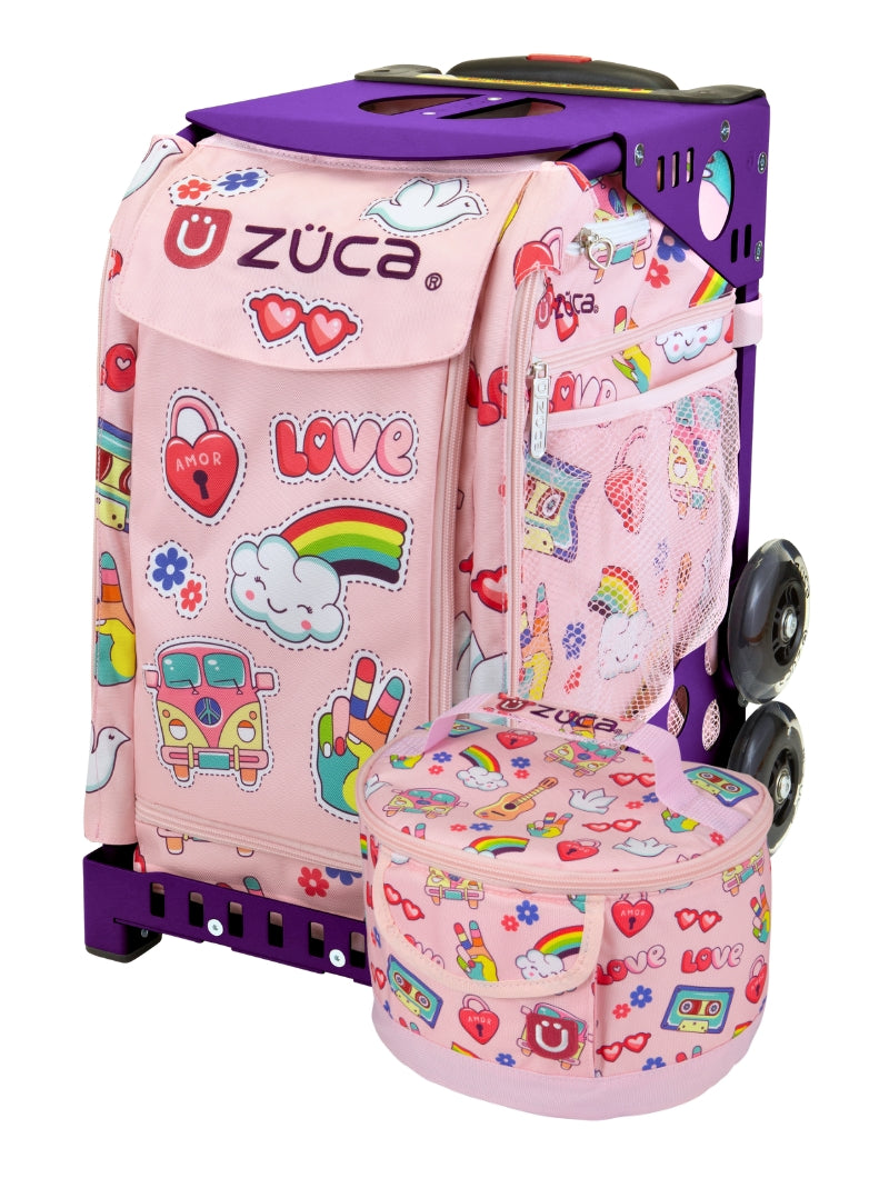 Groovy Vibes Sport + Lunchbox - Purple_frame_flashing_wheels