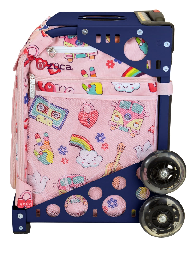 Groovy Vibes Sport + Lunchbox - Navy_frame_flashing_wheels