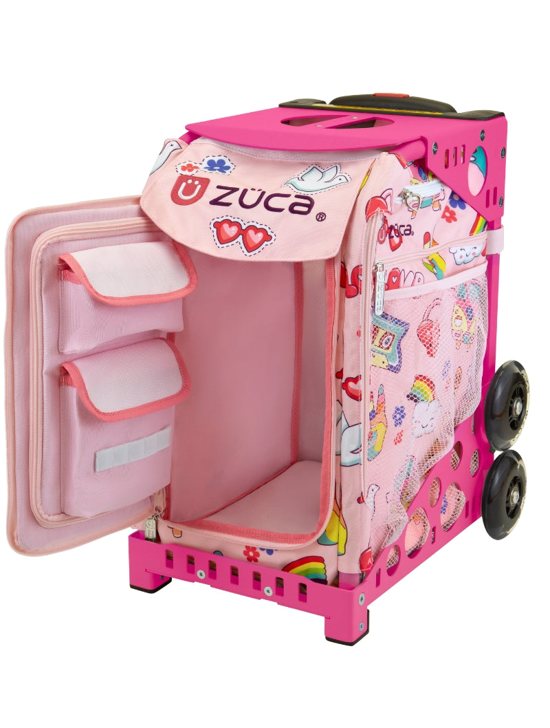 Groovy Vibes Sport + Lunchbox - Pink_frame_flashing_wheels