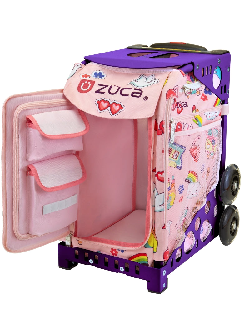 Groovy Vibes Sport + Lunchbox - Purple_frame_flashing_wheels