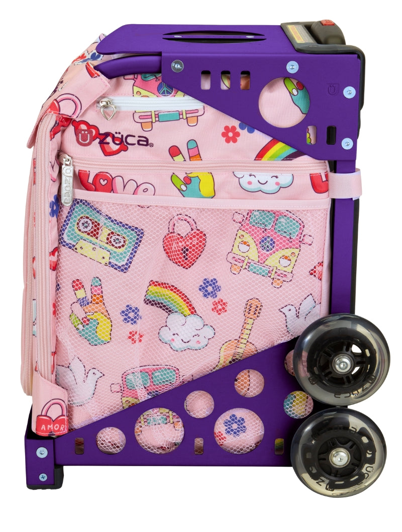 Groovy Vibes Sport + Lunchbox - Purple_frame_flashing_wheels