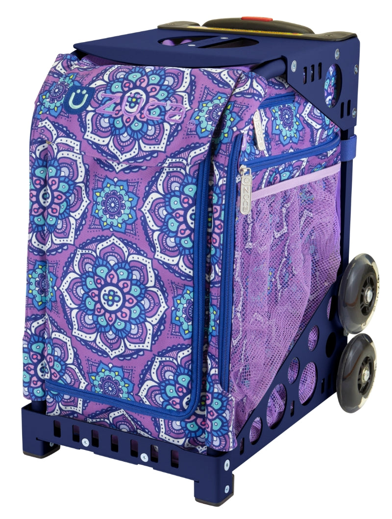 Mandala Sport - Navy_frame_flashing_wheels