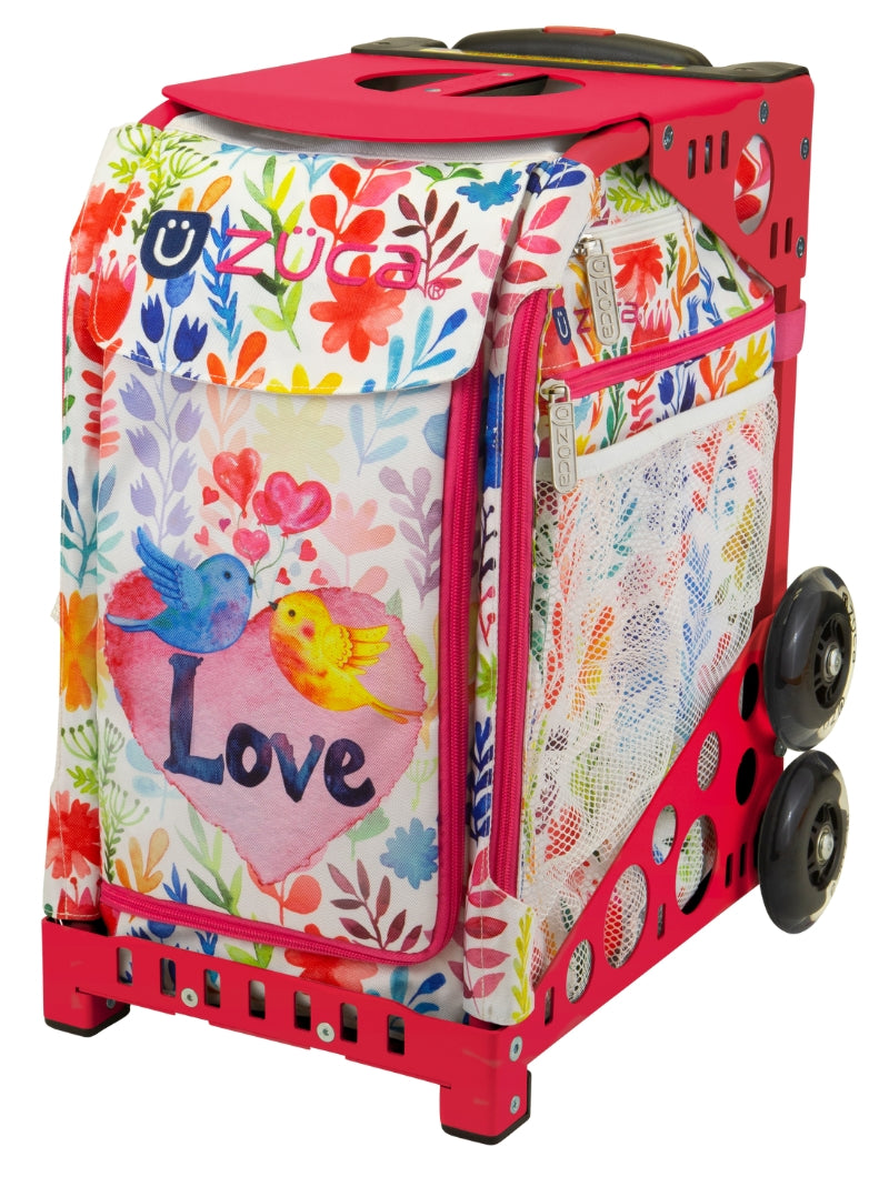 Love Birds Sport - Red_frame_flashing_wheels