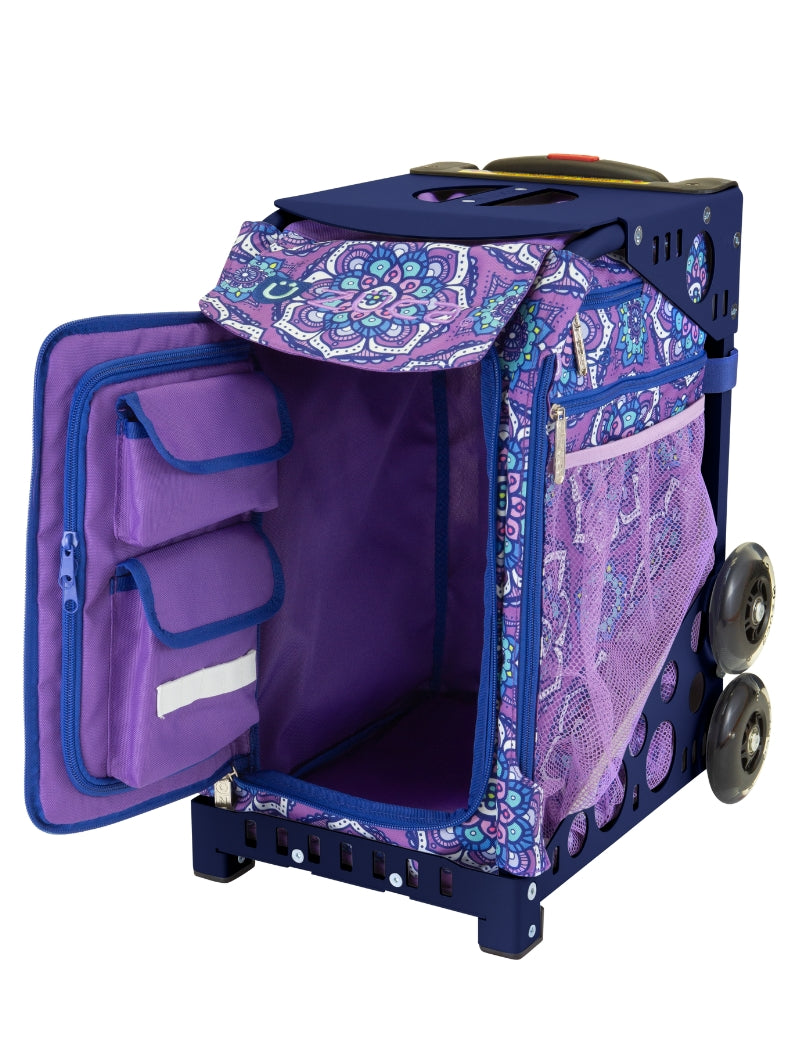 Mandala Sport - Navy_frame_flashing_wheels
