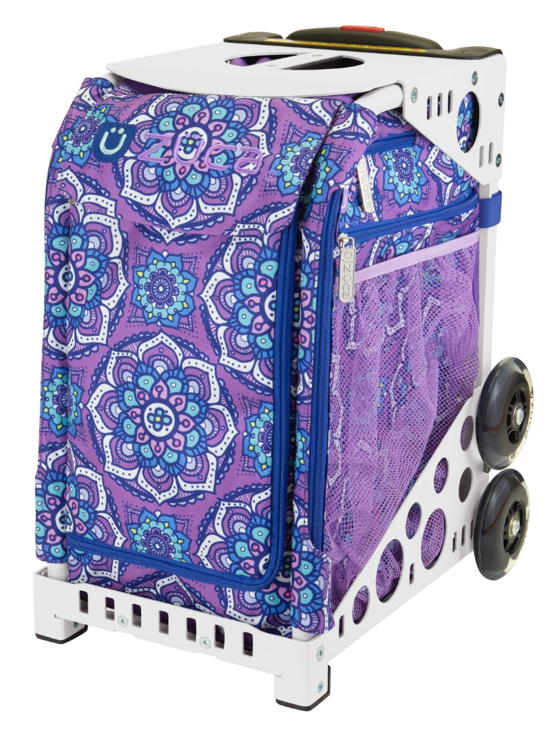 Mandala Sport - White_frame_flashing_wheels
