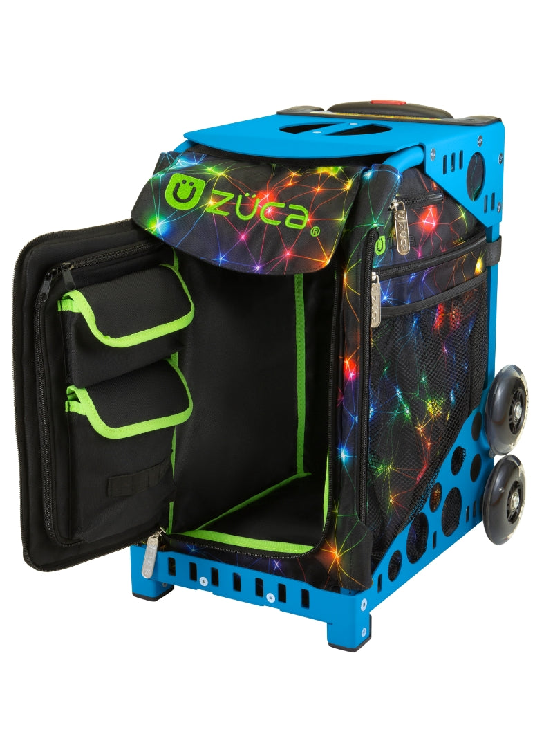 Neon Spark Sport + Lunchbox - Blue_frame_flashing_wheels