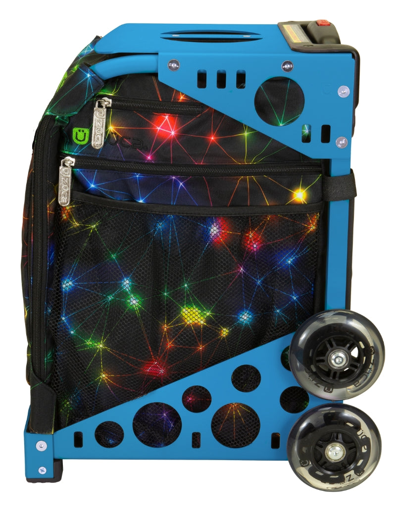 Neon Spark Sport + Lunchbox - Blue_frame_flashing_wheels