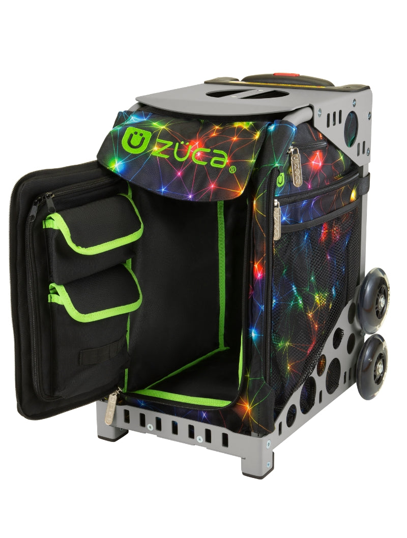 Neon Spark Sport + Lunchbox - Gray_frame_flashing_wheels
