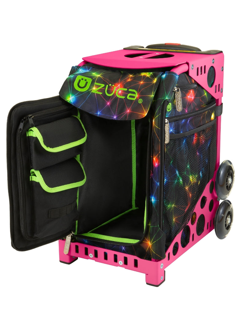 Neon Spark Sport + Lunchbox - Pink_frame_flashing_wheels