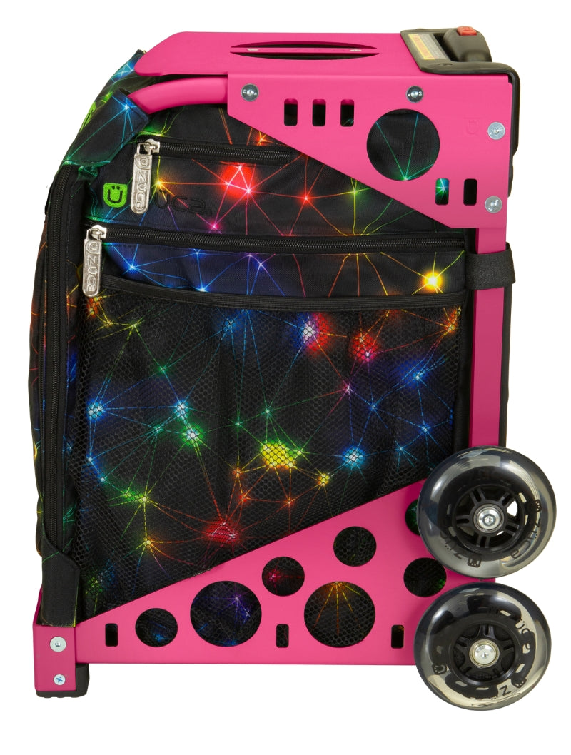 Neon Spark Sport + Lunchbox - Pink_frame_flashing_wheels