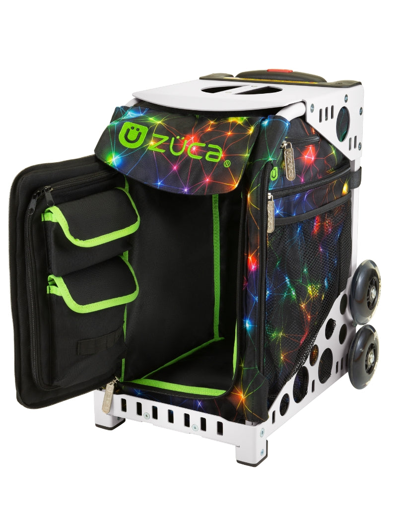 Neon Spark Sport + Lunchbox - White_frame_flashing_wheels