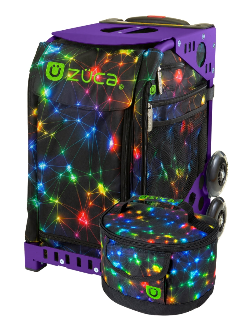 Neon Spark Sport + Lunchbox - Purple_frame_flashing_wheels
