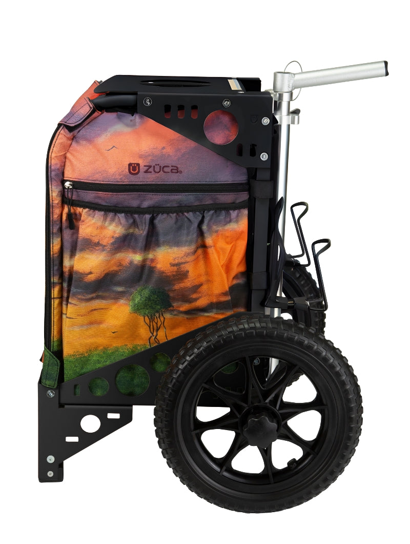 Disc Golf Cart Twilight Trail - black