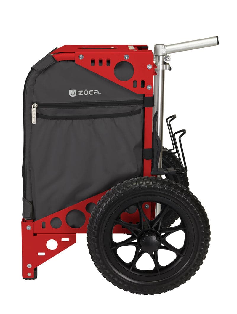 All-Terrain Cart Gunmetal - red