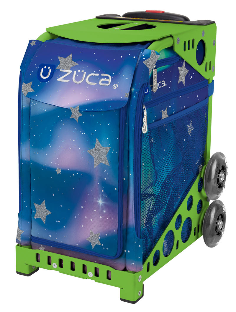 Aurora Sport - Green_frame_flashing_wheels
