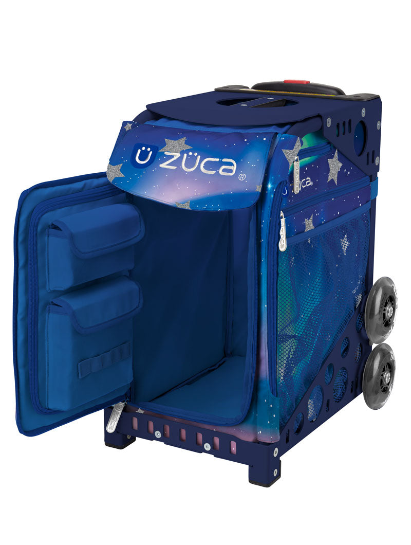 Aurora Sport - Navy_frame_flashing_wheels