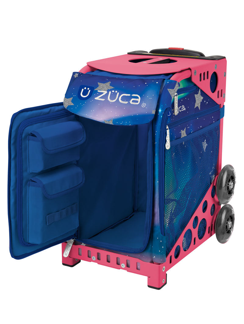 Aurora Sport - Pink_frame_flashing_wheels