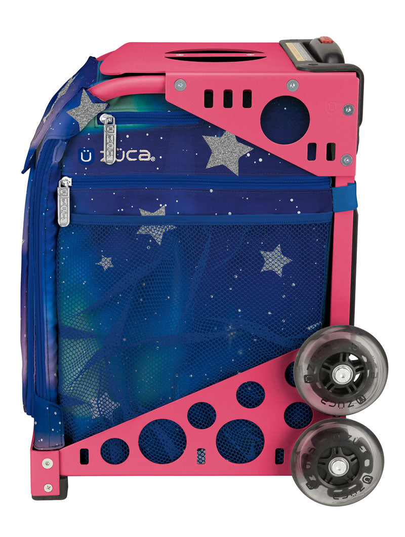 Aurora Sport - Pink_frame_flashing_wheels