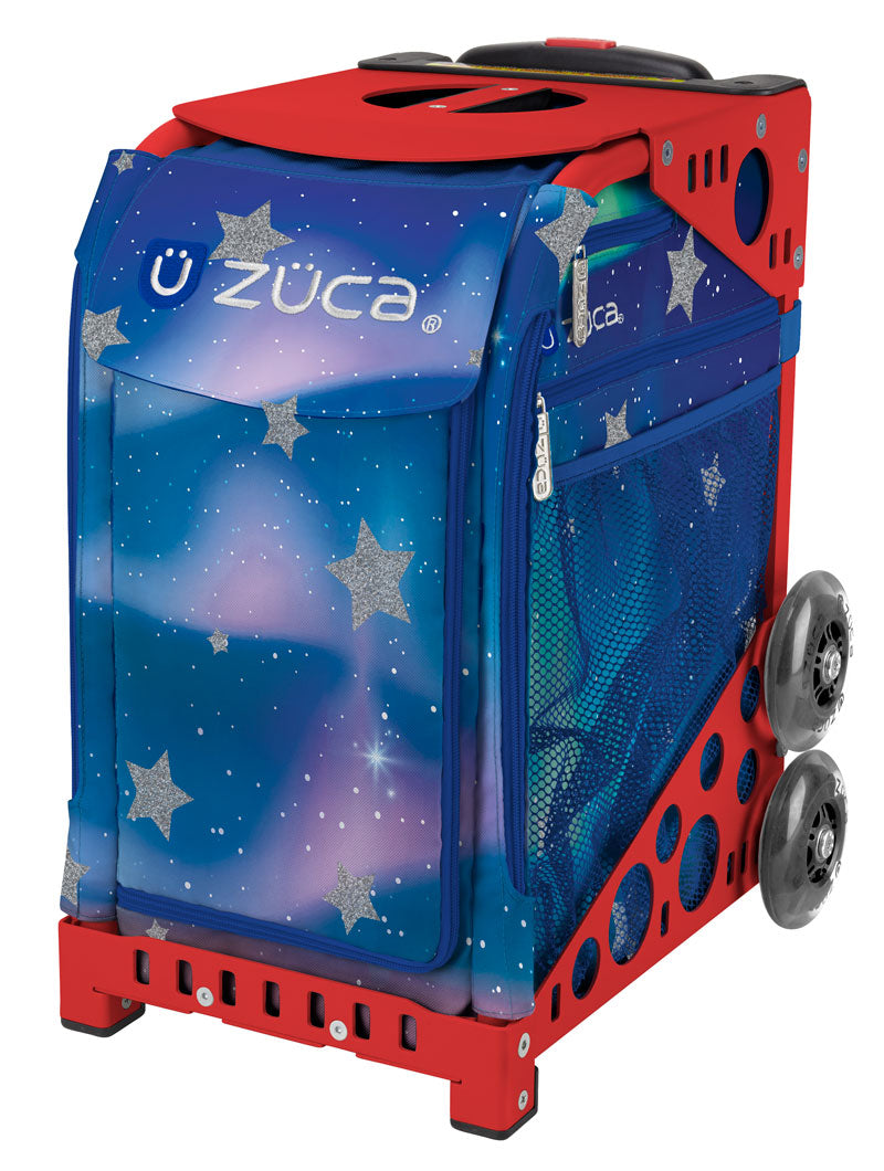 Aurora Sport - Red_frame_flashing_wheels