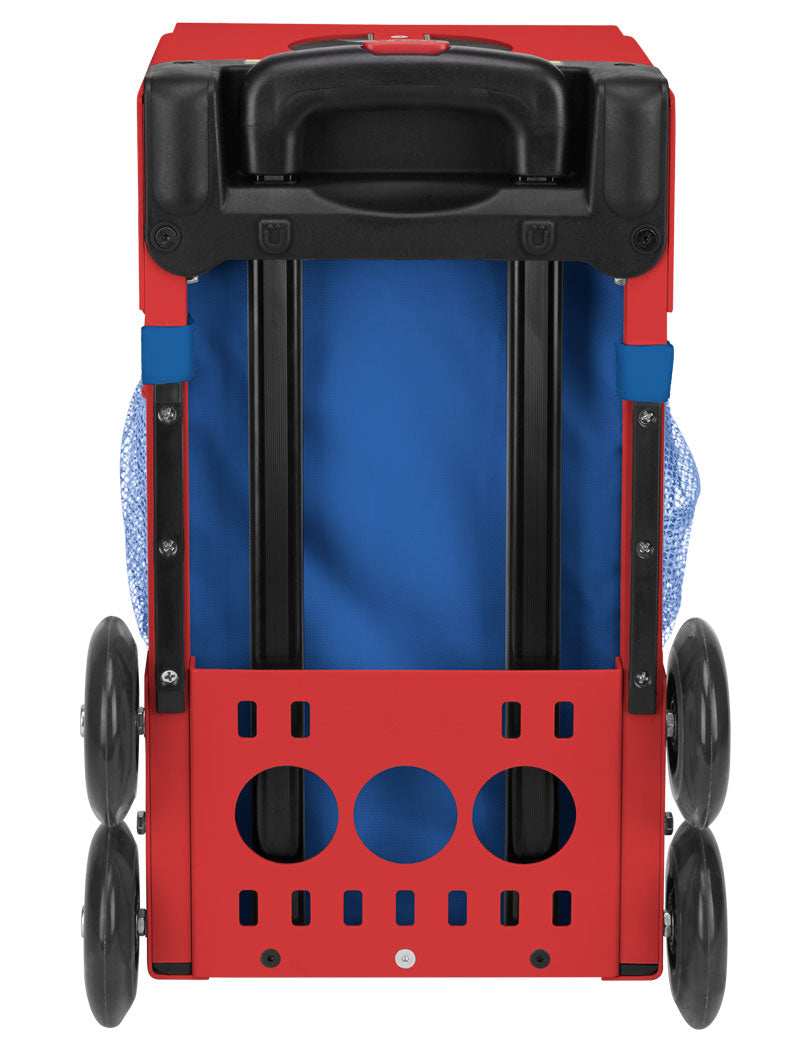 Aurora Sport - Red_frame_flashing_wheels