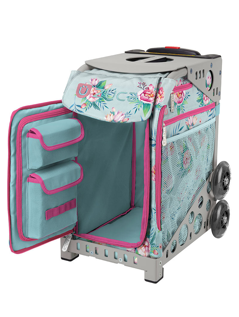 Blooms Sport + Lunchbox - Gray_frame_flashing_wheels
