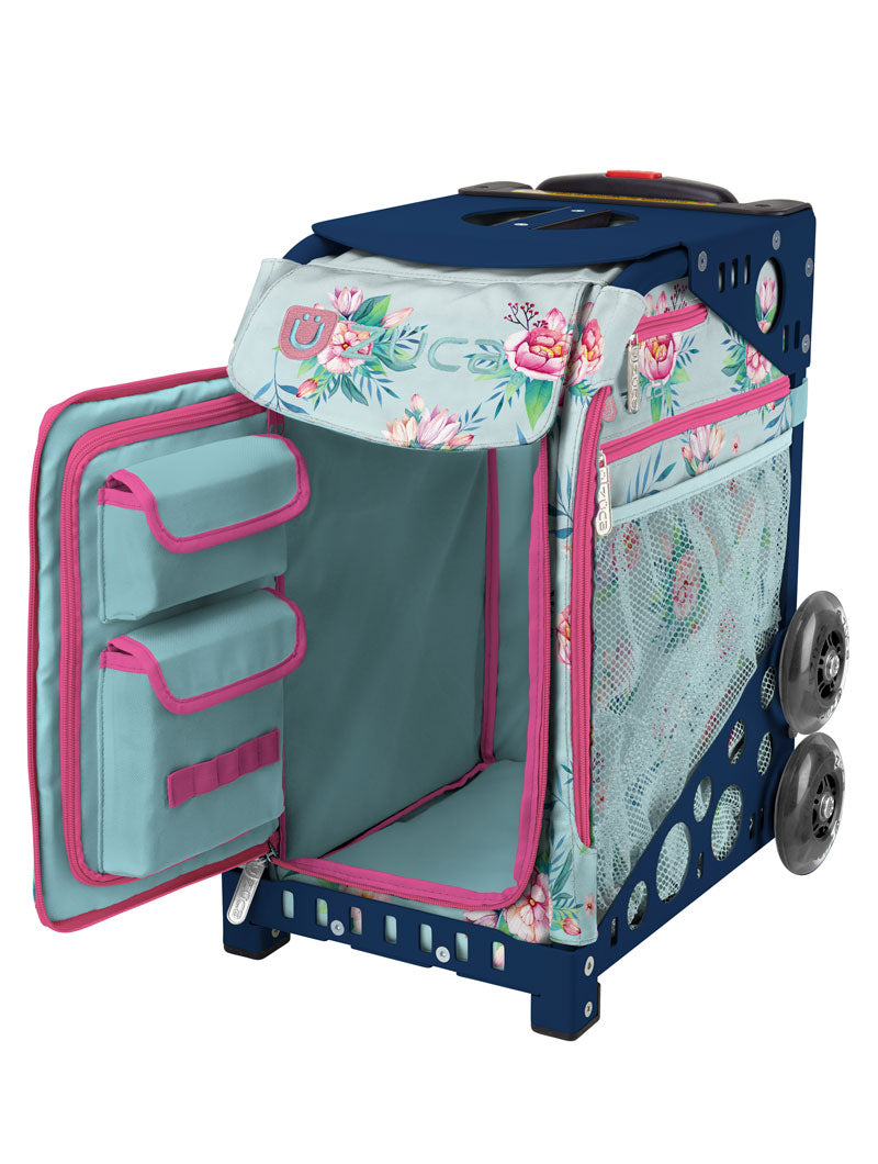 Blooms Sport + Lunchbox - Navy_frame_flashing_wheels