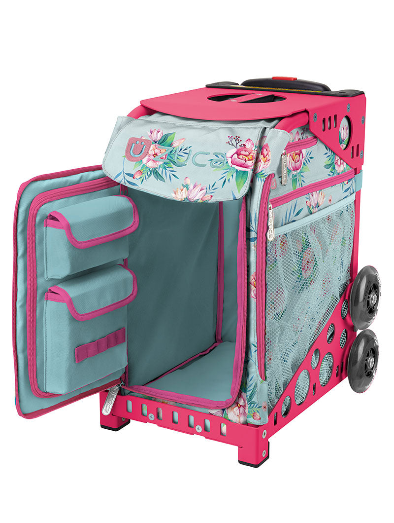 Blooms Sport + Lunchbox - Pink_frame_flashing_wheels