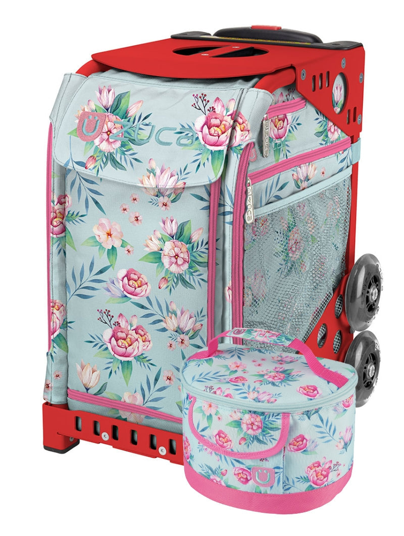 Blooms Sport + Lunchbox - Red_frame_flashing_wheels