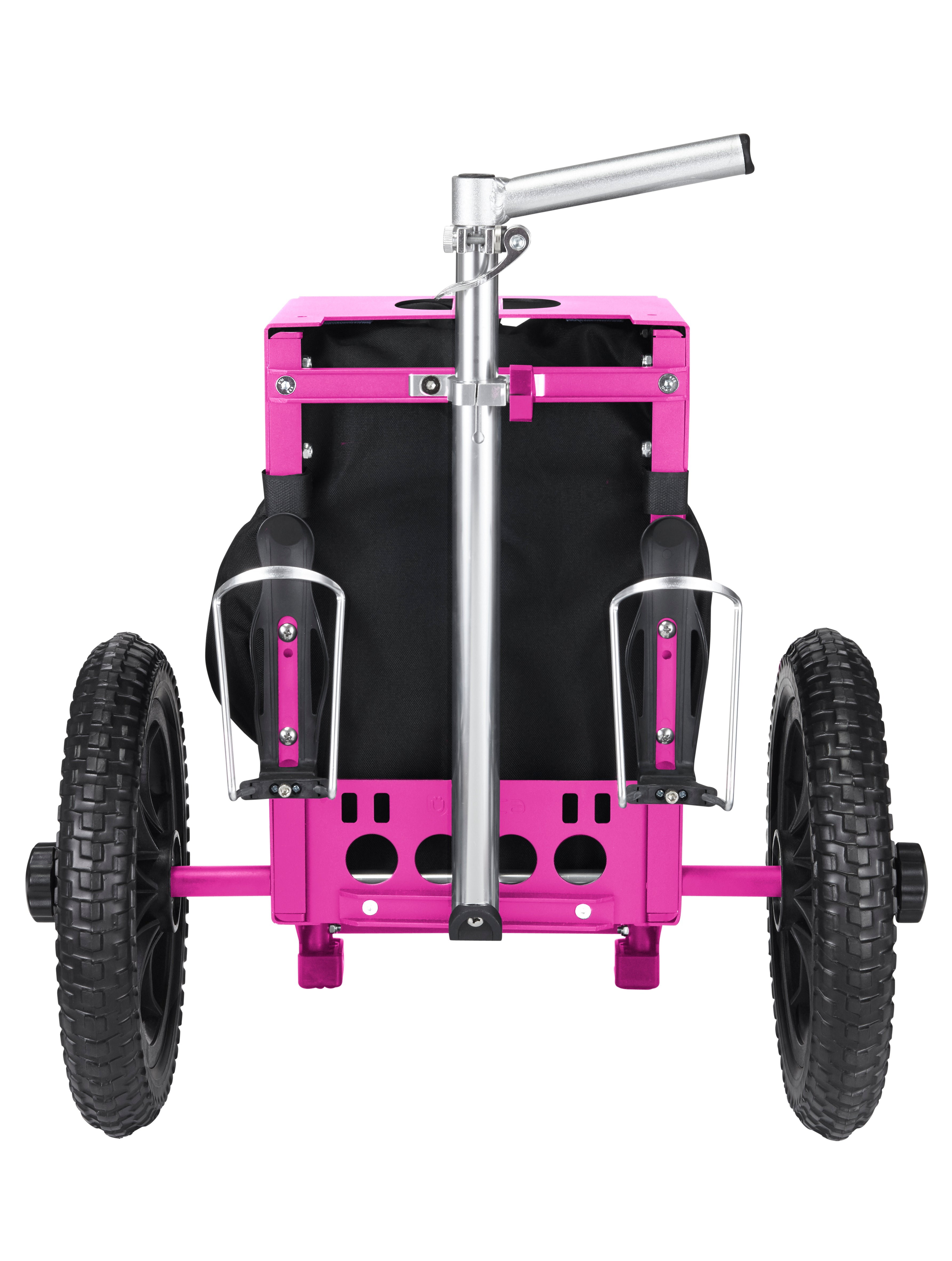 Compact Cart Black - neon pink