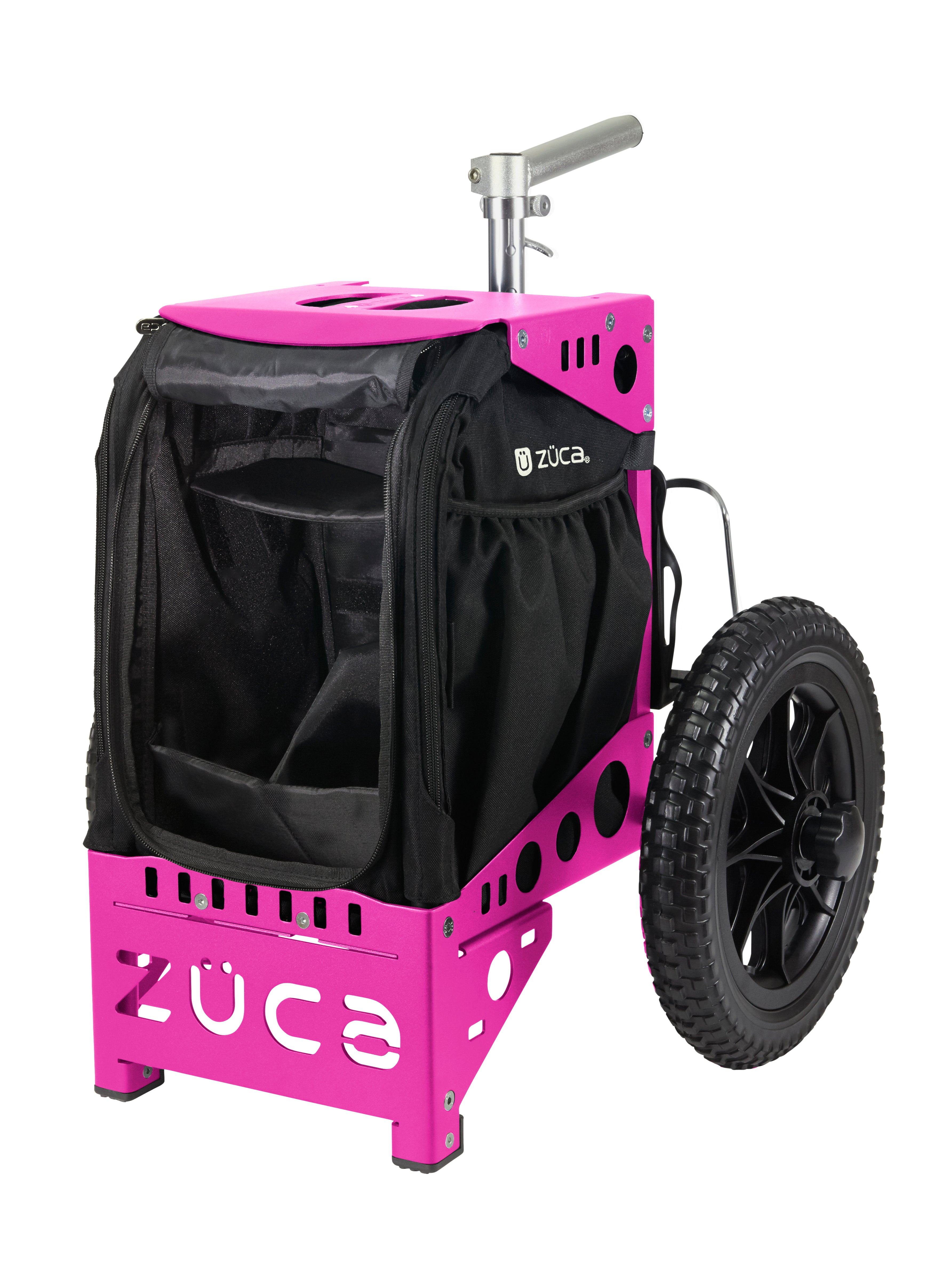 Compact Cart Black - neon pink