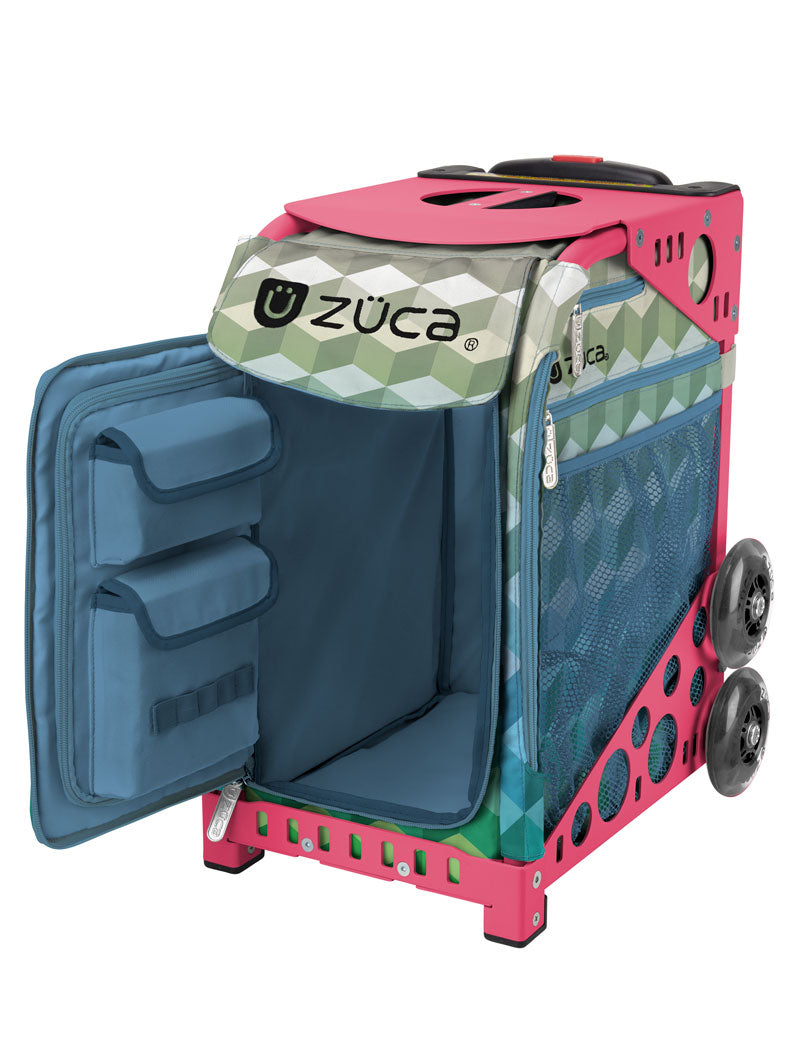 Cubizm Sport - Pink_frame_flashing_wheels