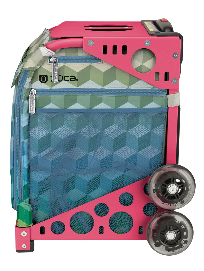 Cubizm Sport - Pink_frame_flashing_wheels